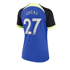 Tottenham Hotspur Lucas Moura #27 Bortedrakt Kvinner 2022-23 Kortermet